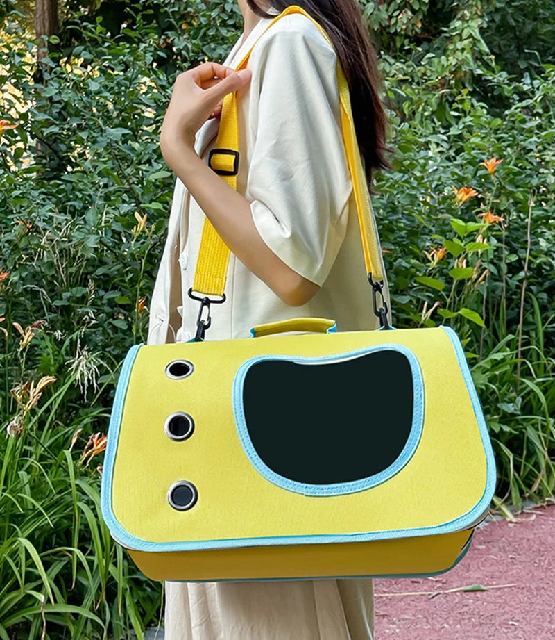Lightweight Portable Shoulder Bag for Small Pets