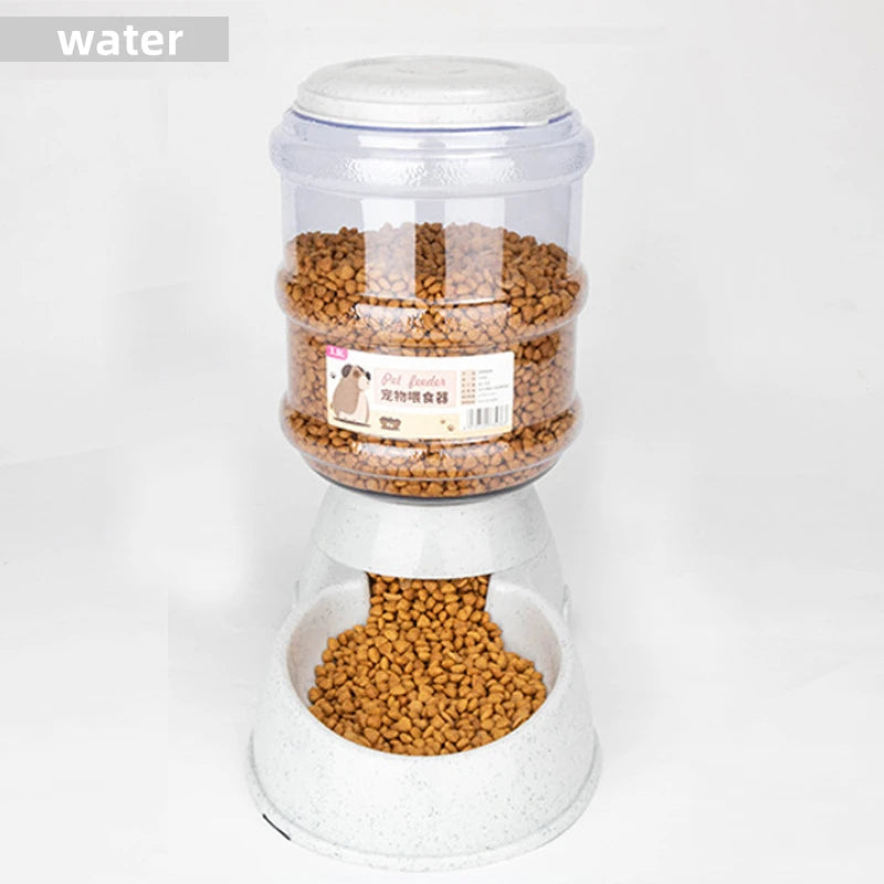 All-in-One Food and Water Bowl for Cats and Small Dogs