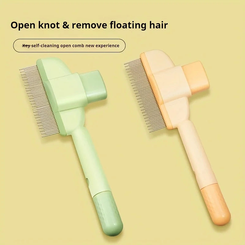 Dog & Cat Hair Remover Grooming Brush for Long Hair