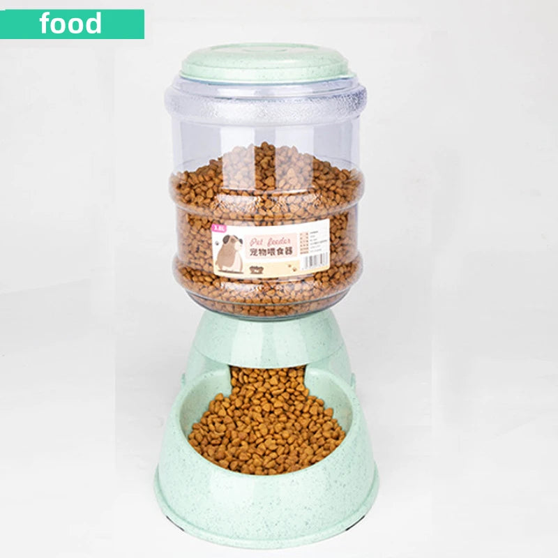 All-in-One Food and Water Bowl for Cats and Small Dogs