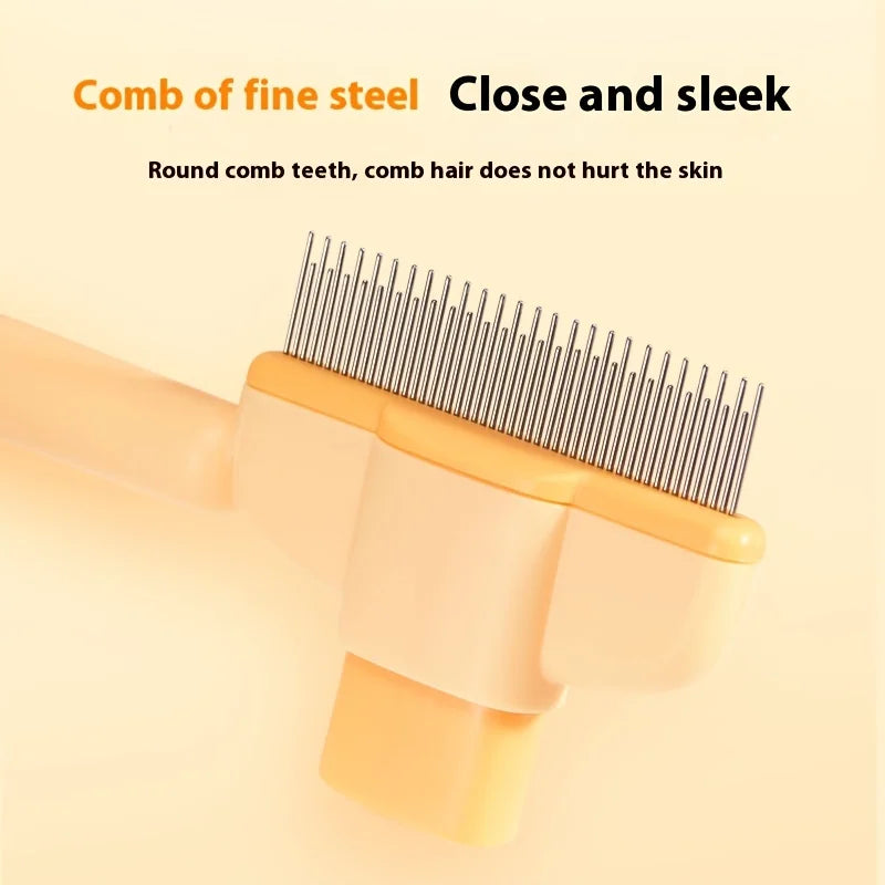 Dog & Cat Hair Remover Grooming Brush for Long Hair