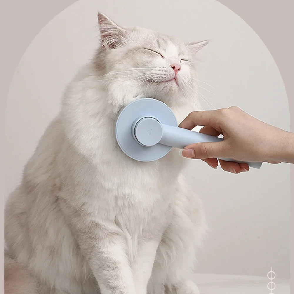Self-Cleaning Cat Grooming Brush