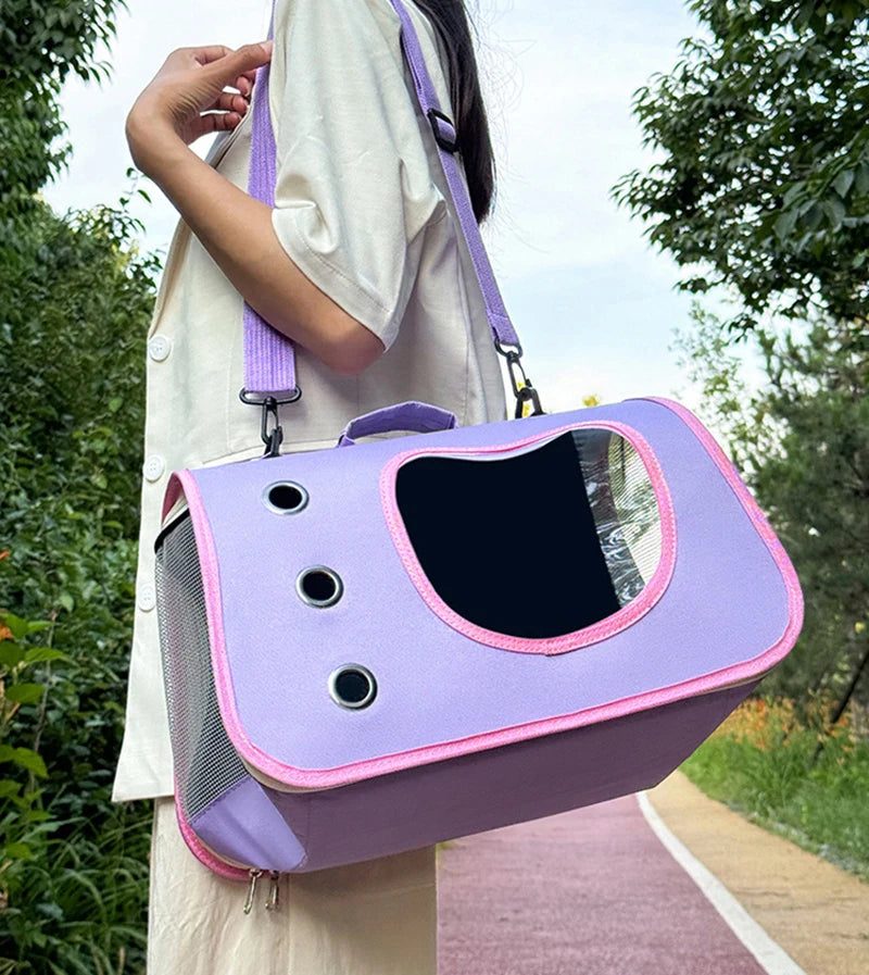 Lightweight Portable Shoulder Bag for Small Pets