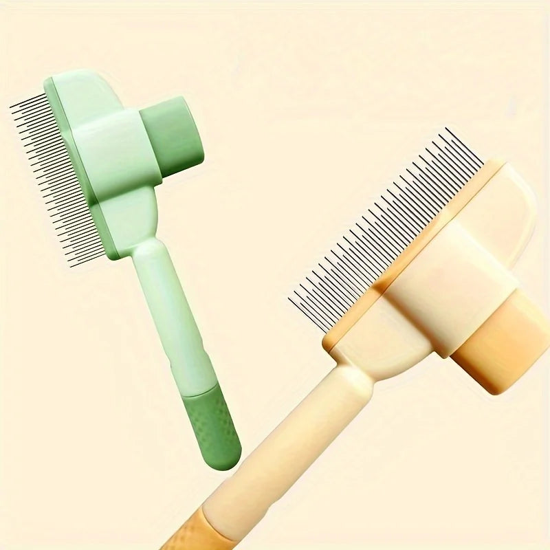 Dog & Cat Hair Remover Grooming Brush for Long Hair