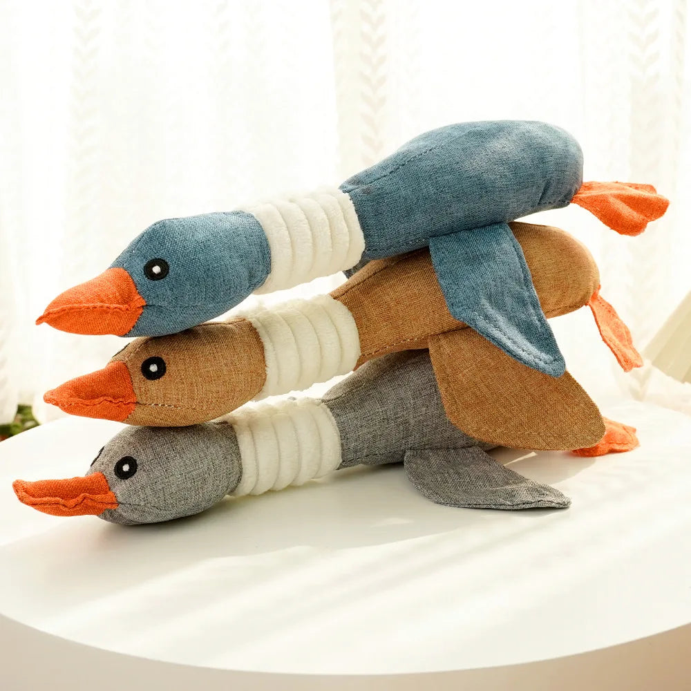 Bite-Resistant Goose Sound Pet Toy