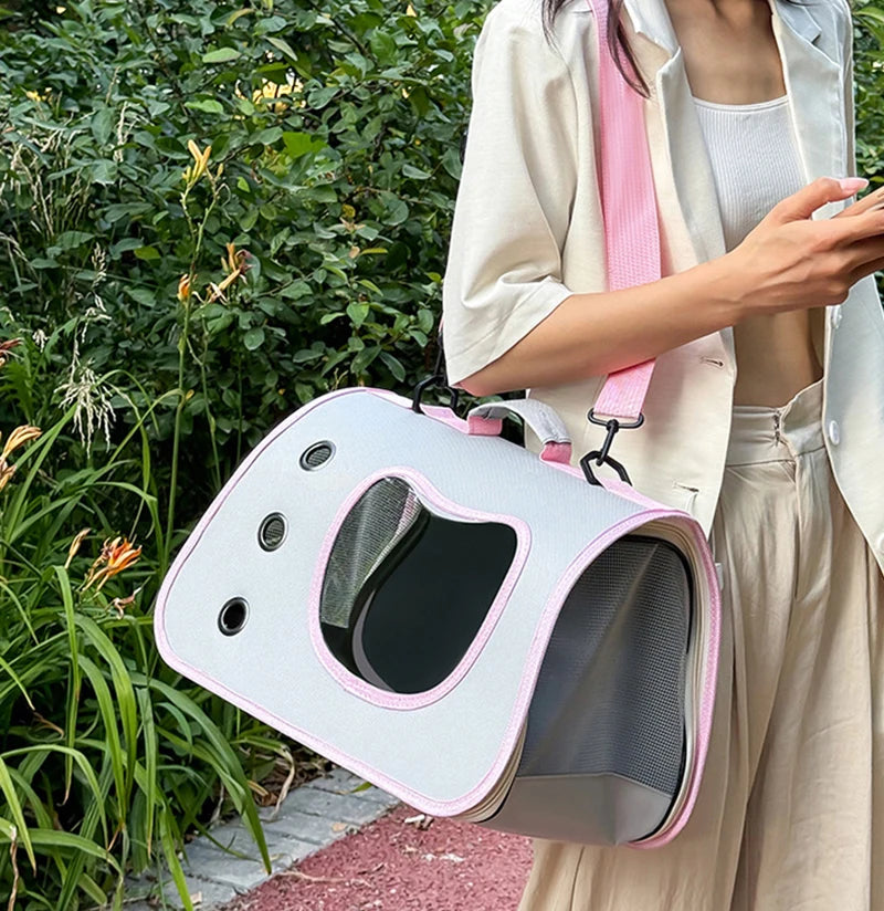 Lightweight Portable Shoulder Bag for Small Pets