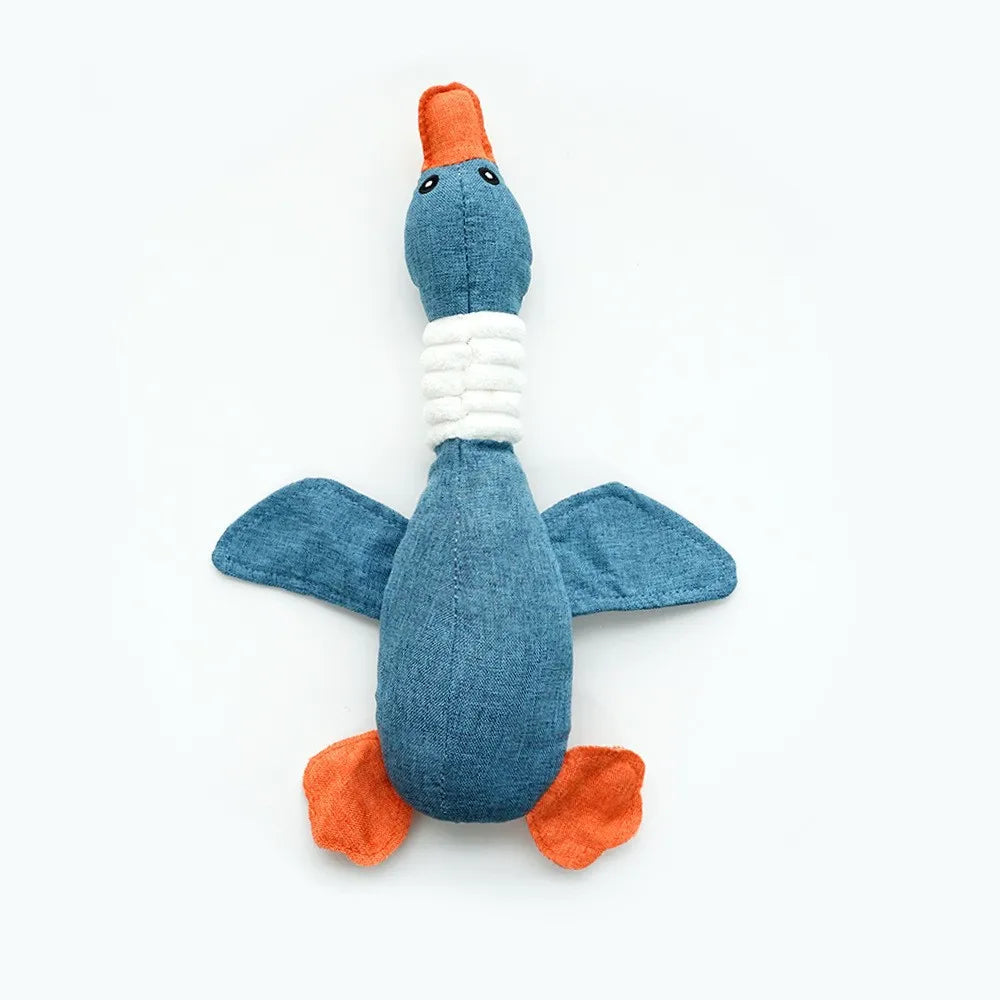 Bite-Resistant Goose Sound Pet Toy