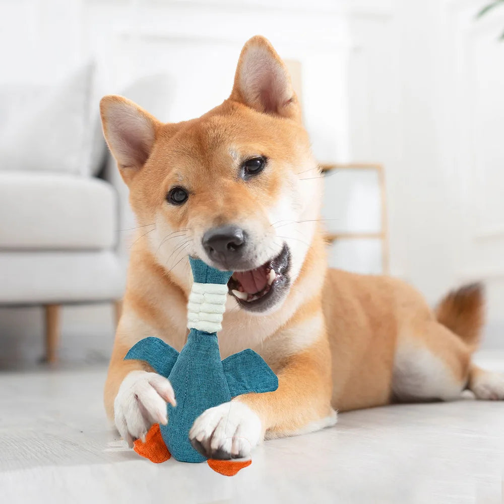 Bite-Resistant Goose Sound Pet Toy