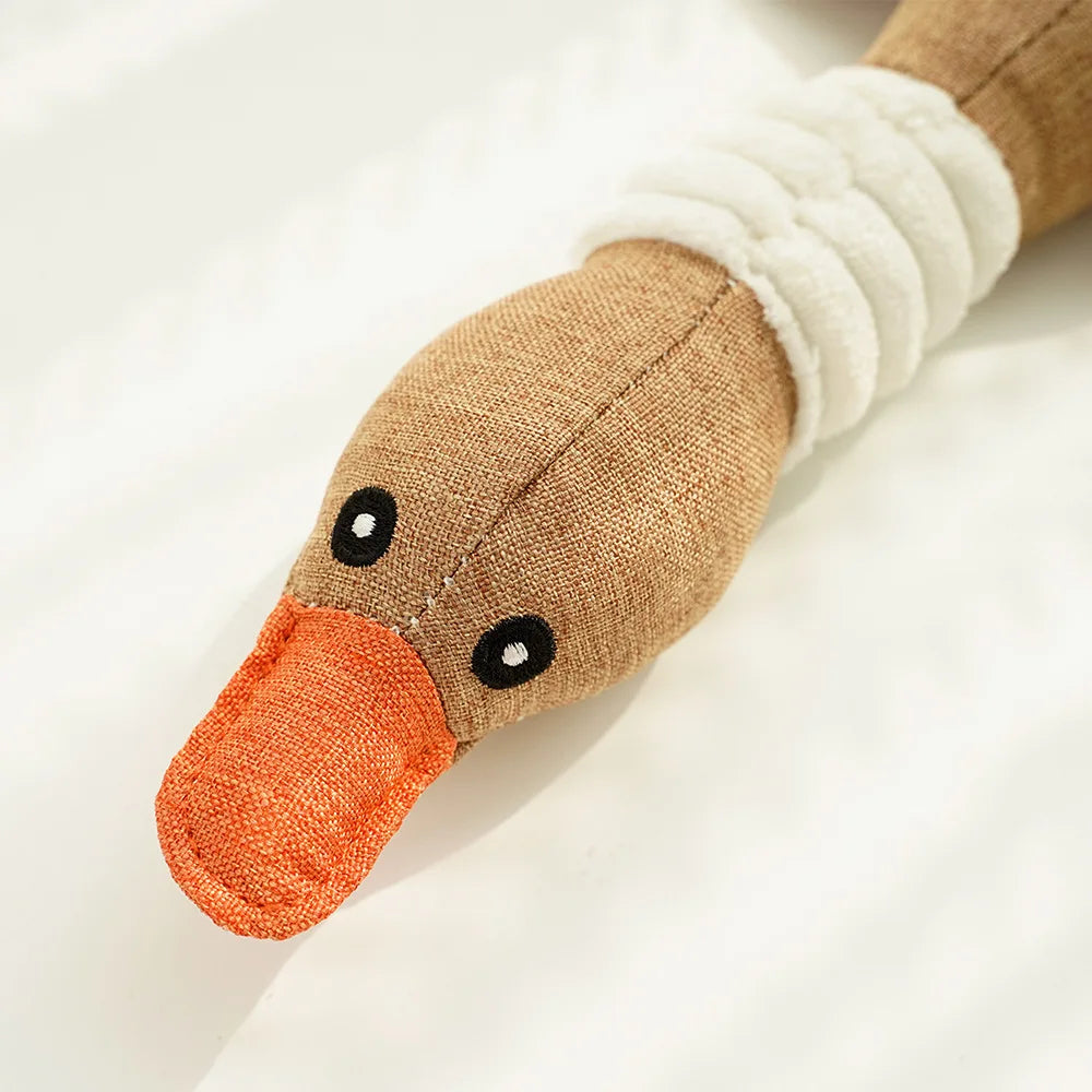 Bite-Resistant Goose Sound Pet Toy