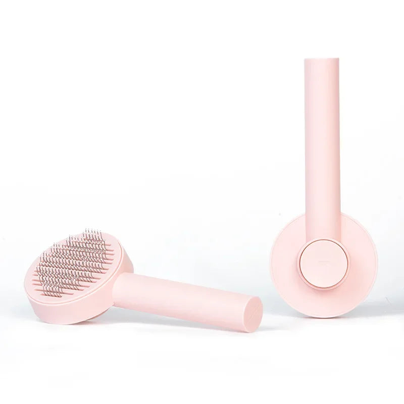 Self-Cleaning Cat Grooming Brush