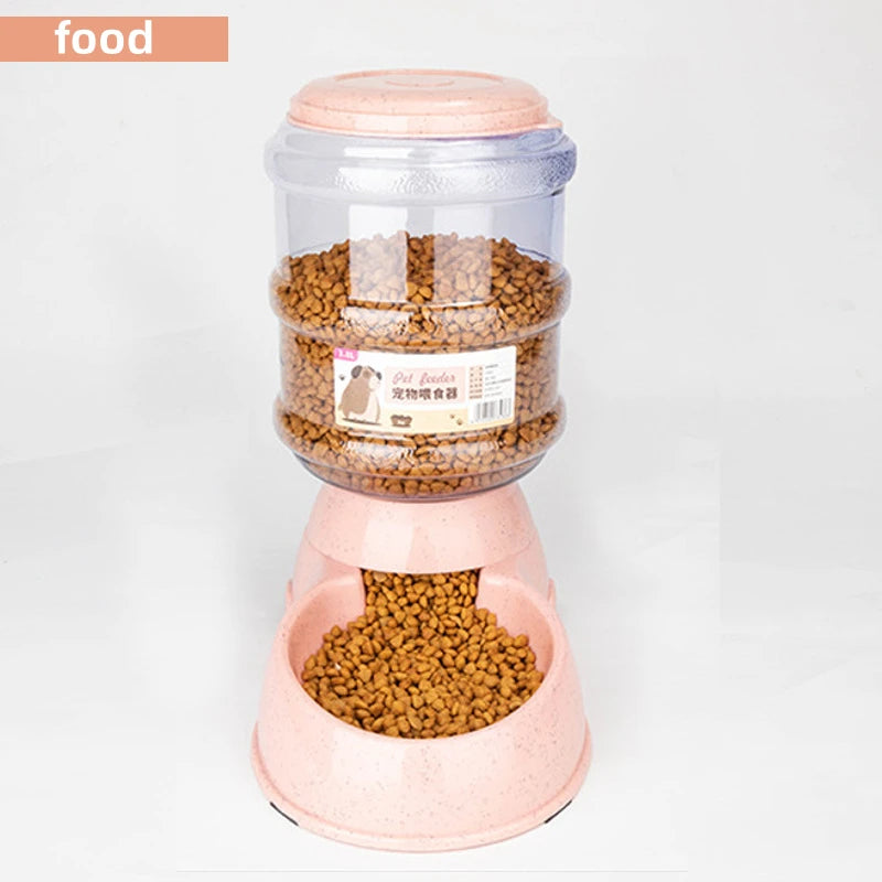 All-in-One Food and Water Bowl for Cats and Small Dogs