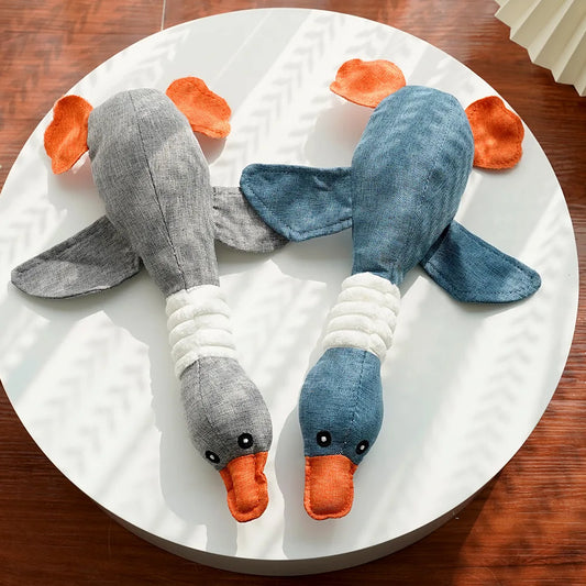 Bite-Resistant Goose Sound Pet Toy