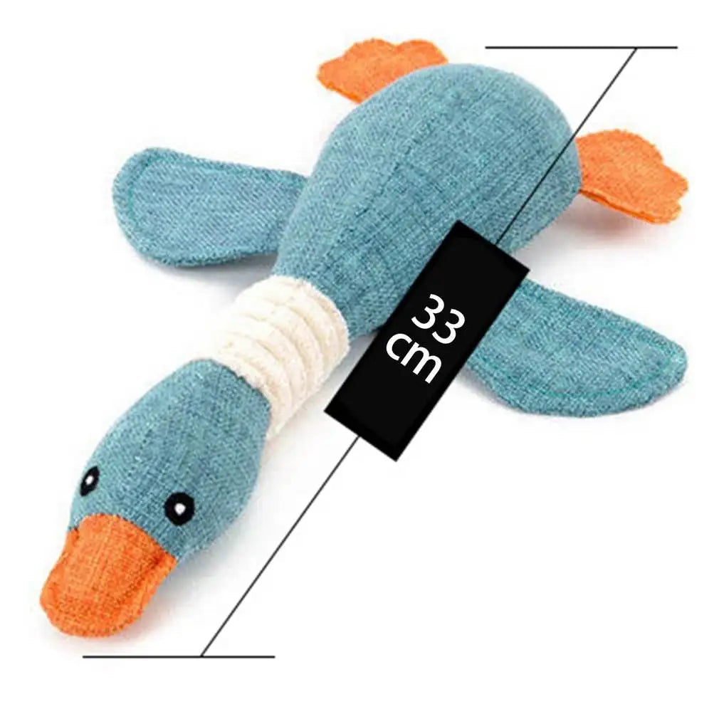 Bite-Resistant Goose Sound Pet Toy