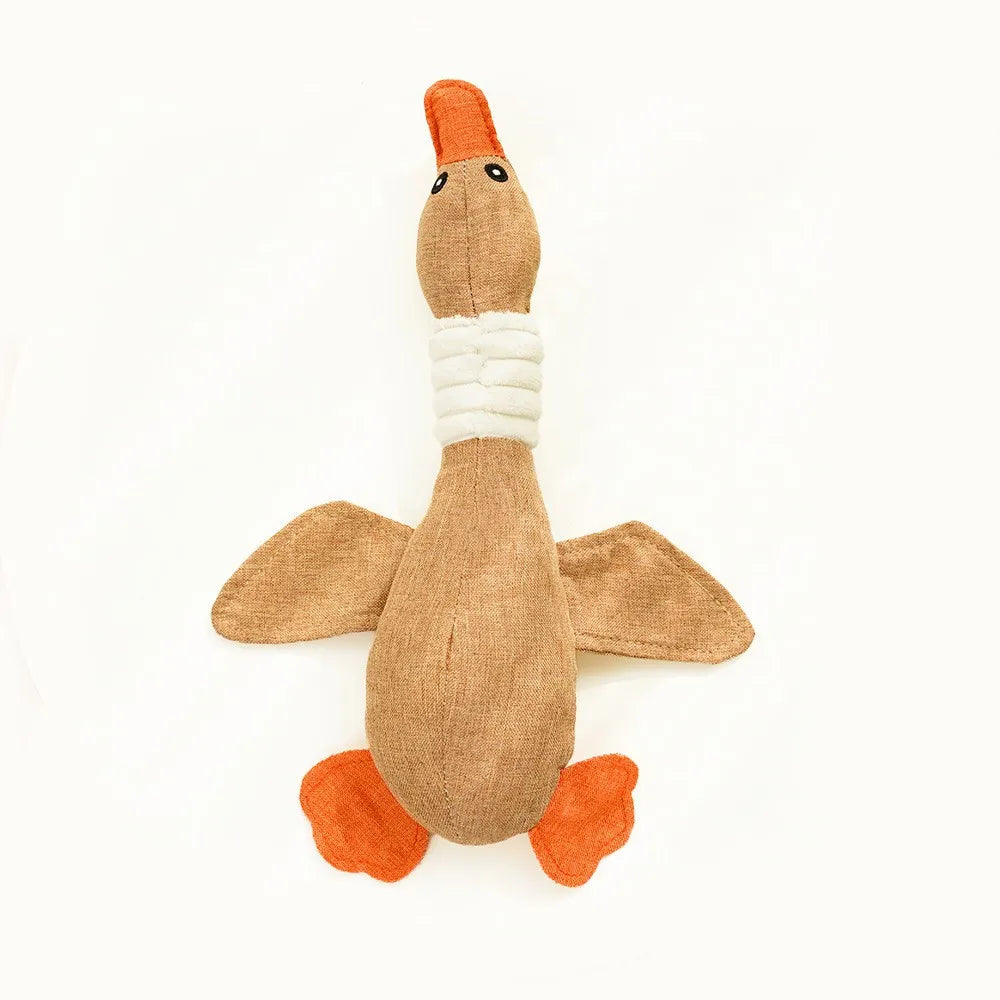 Bite-Resistant Goose Sound Pet Toy