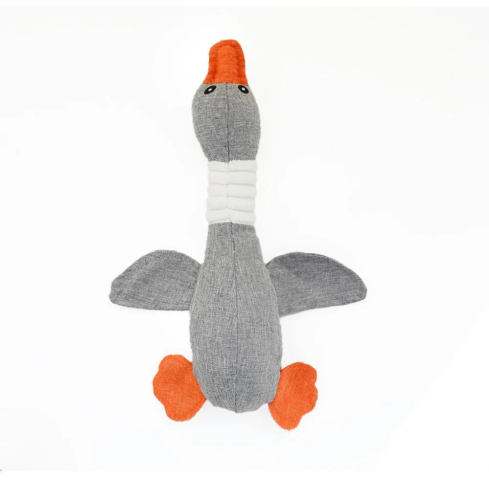 Bite-Resistant Goose Sound Pet Toy